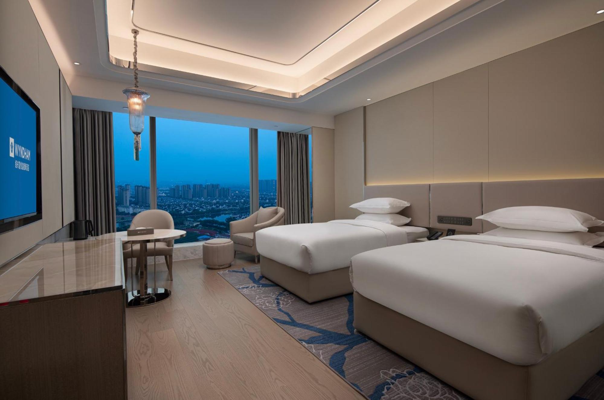 Wyndham Shaoxing Keqiao Hotel Exterior foto