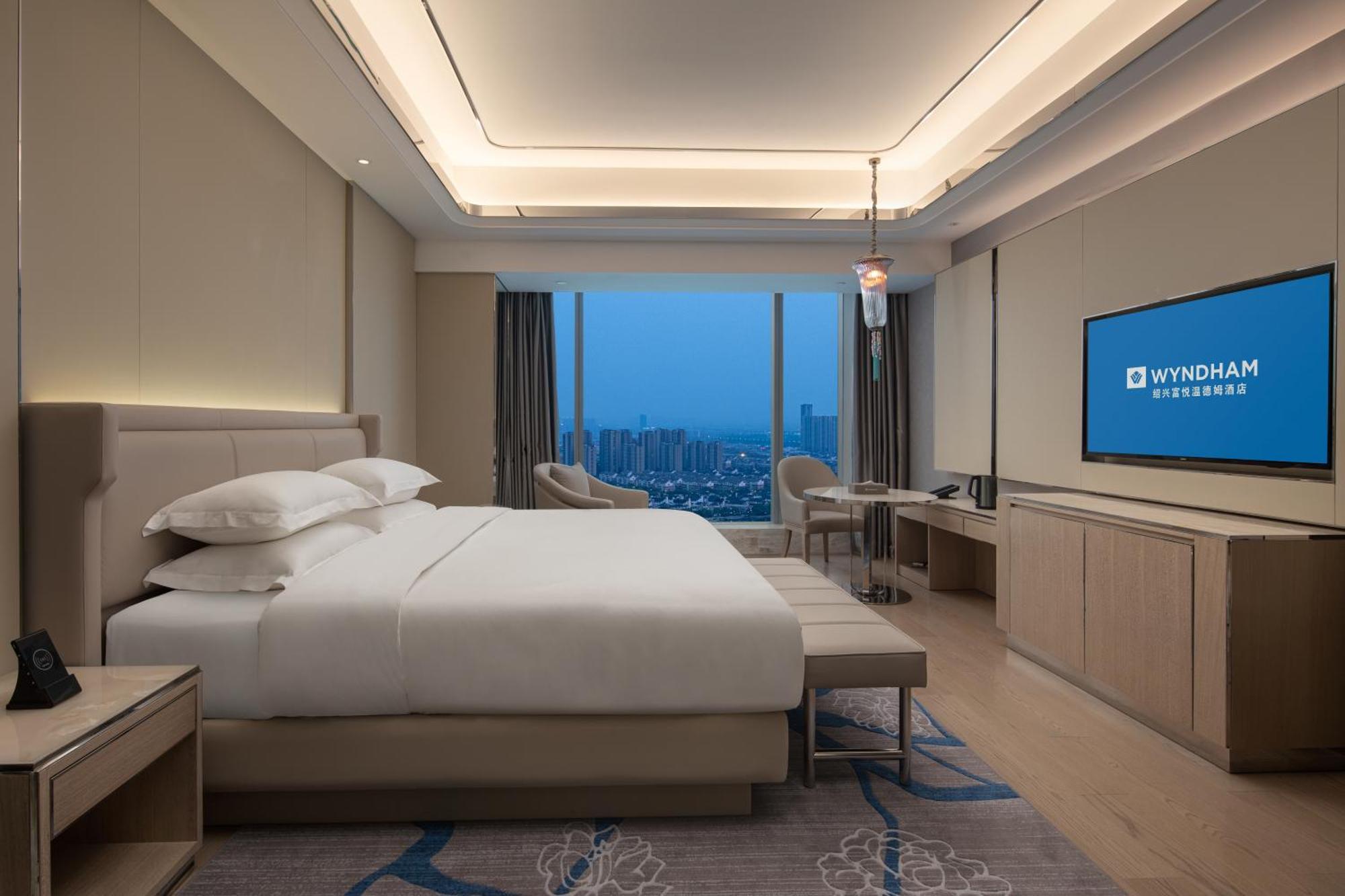 Wyndham Shaoxing Keqiao Hotel Exterior foto